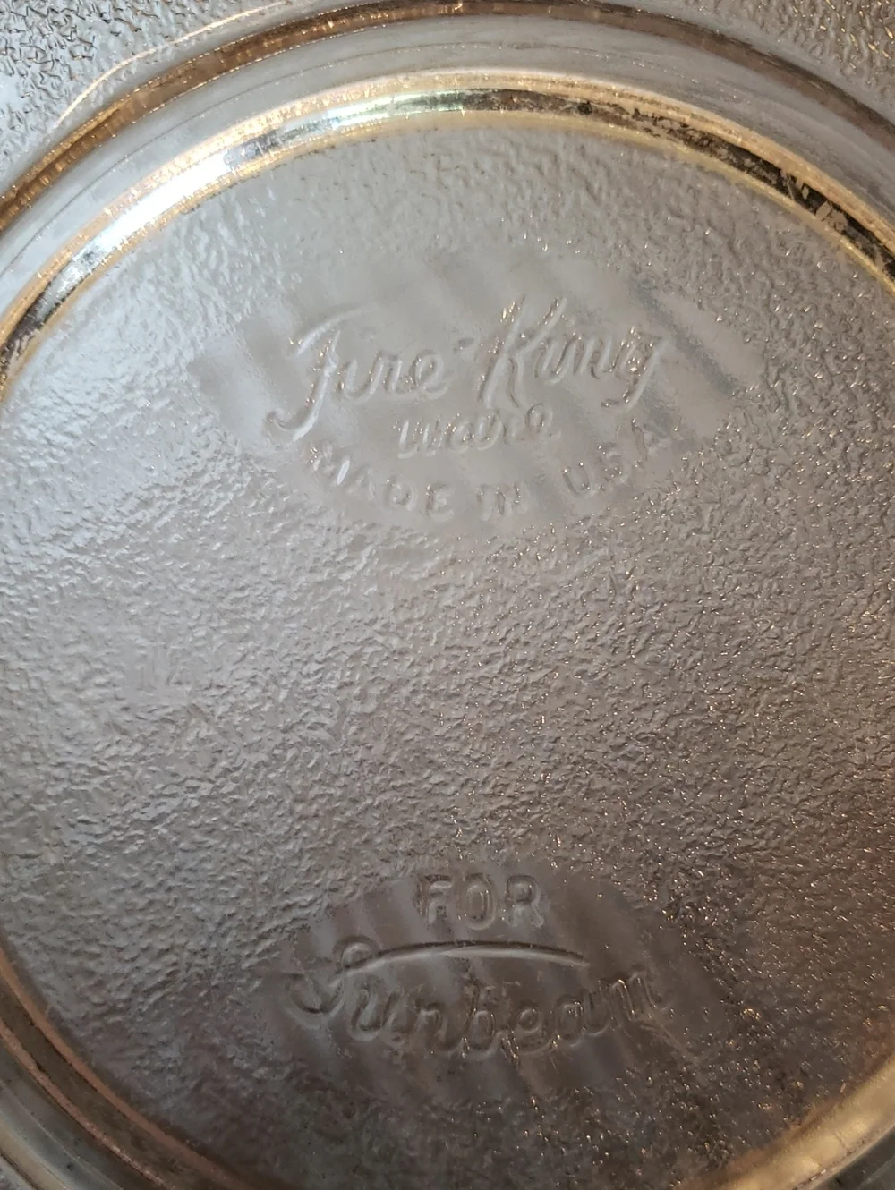 Fire King Sunbeam Mix Master Glass Mixing Bowl Replacement